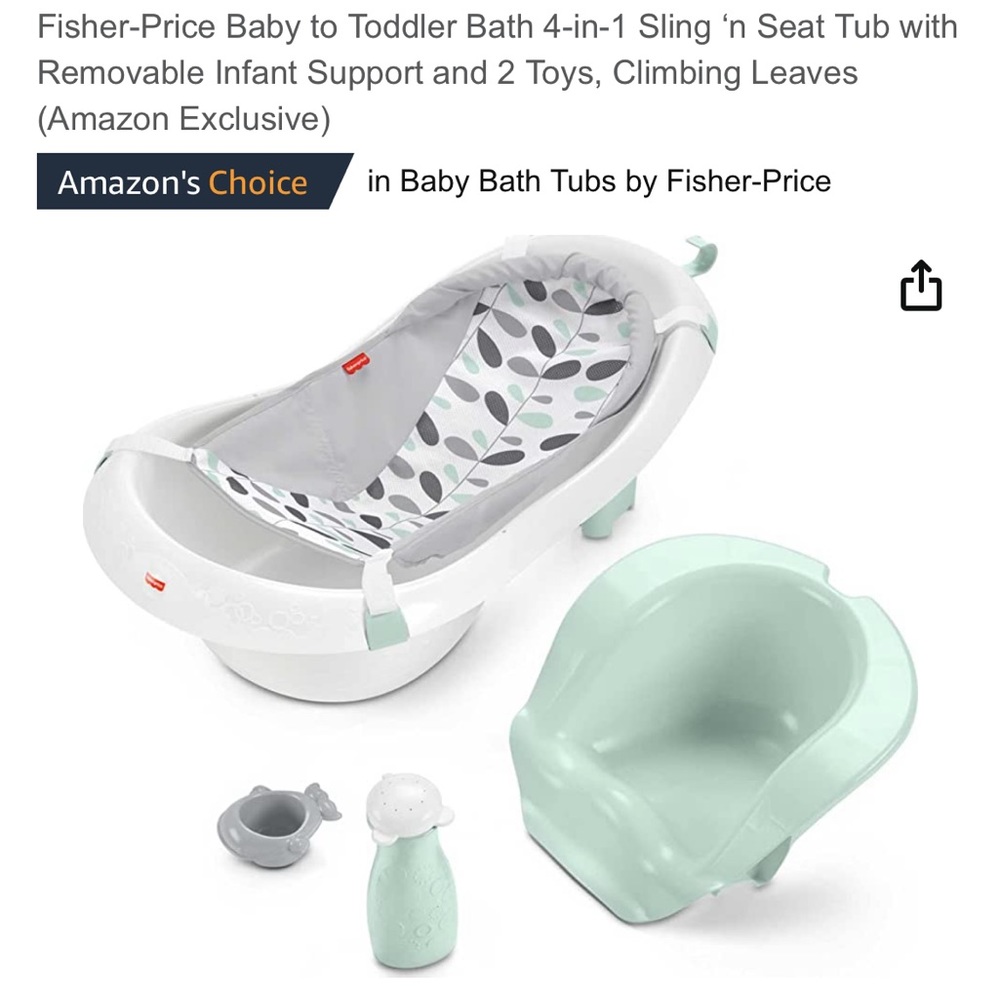 Fisher Price bath tub *NEW*